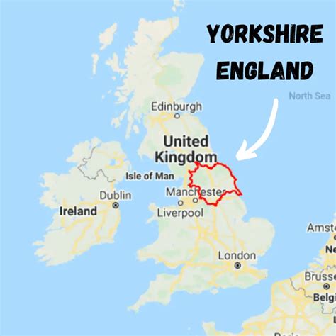 Map Yorkshire Terrier History