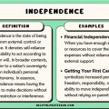 What Are Some Examples of Independence Behavior