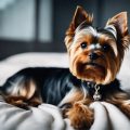 What are signs of Yorkie depression